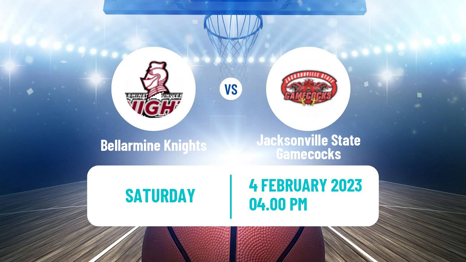 Basketball NCAA College Basketball Bellarmine Knights - Jacksonville State Gamecocks
