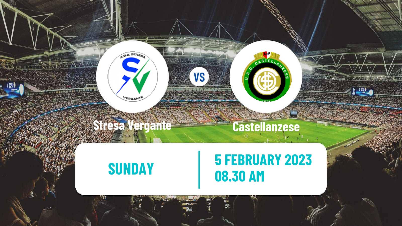 Soccer Italian Serie D - Group A Stresa Vergante - Castellanzese