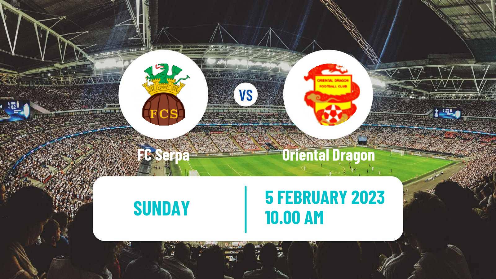 Soccer Campeonato de Portugal Serpa - Oriental Dragon