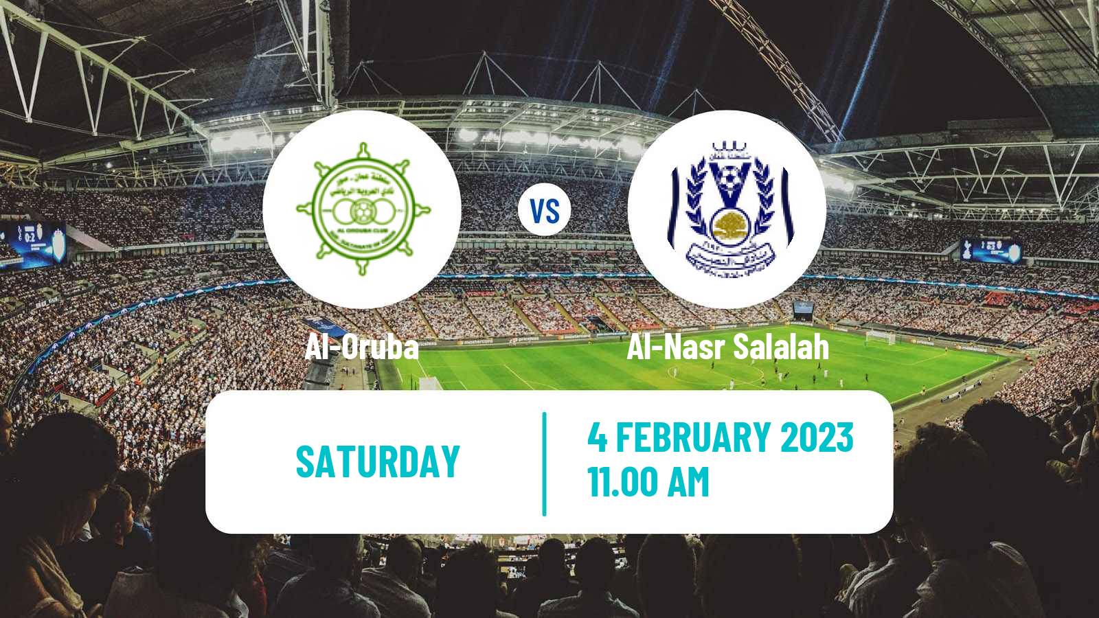 Soccer Omani League Al-Oruba - Al-Nasr Salalah