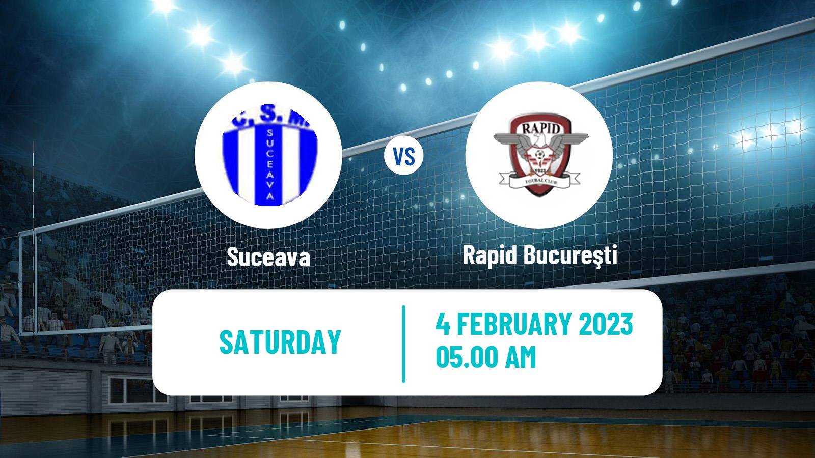 Volleyball Romanian Divizia A1 Volleyball Suceava - Rapid Bucureşti