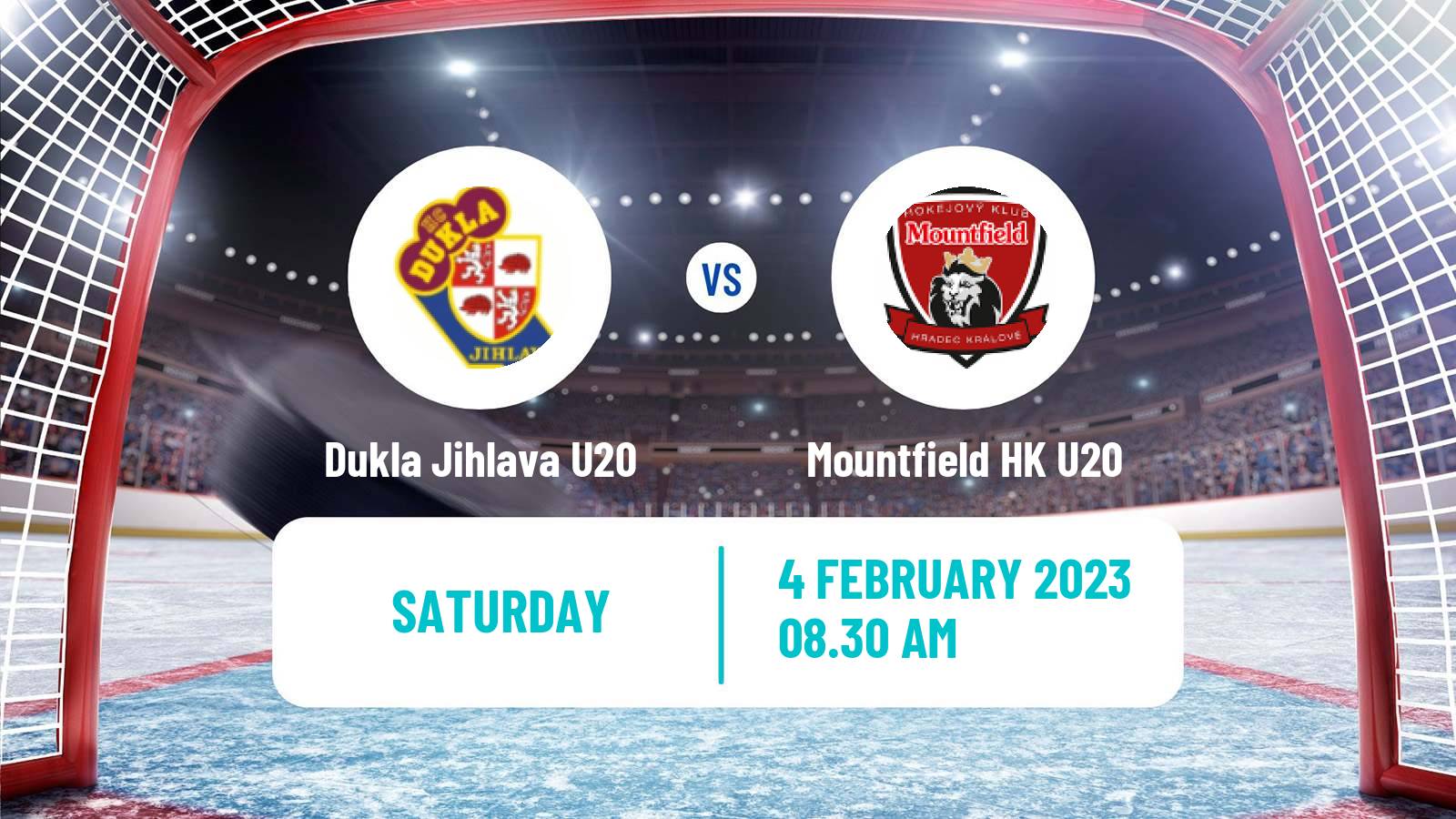 Hockey Czech ELJ Dukla Jihlava U20 - Mountfield HK U20