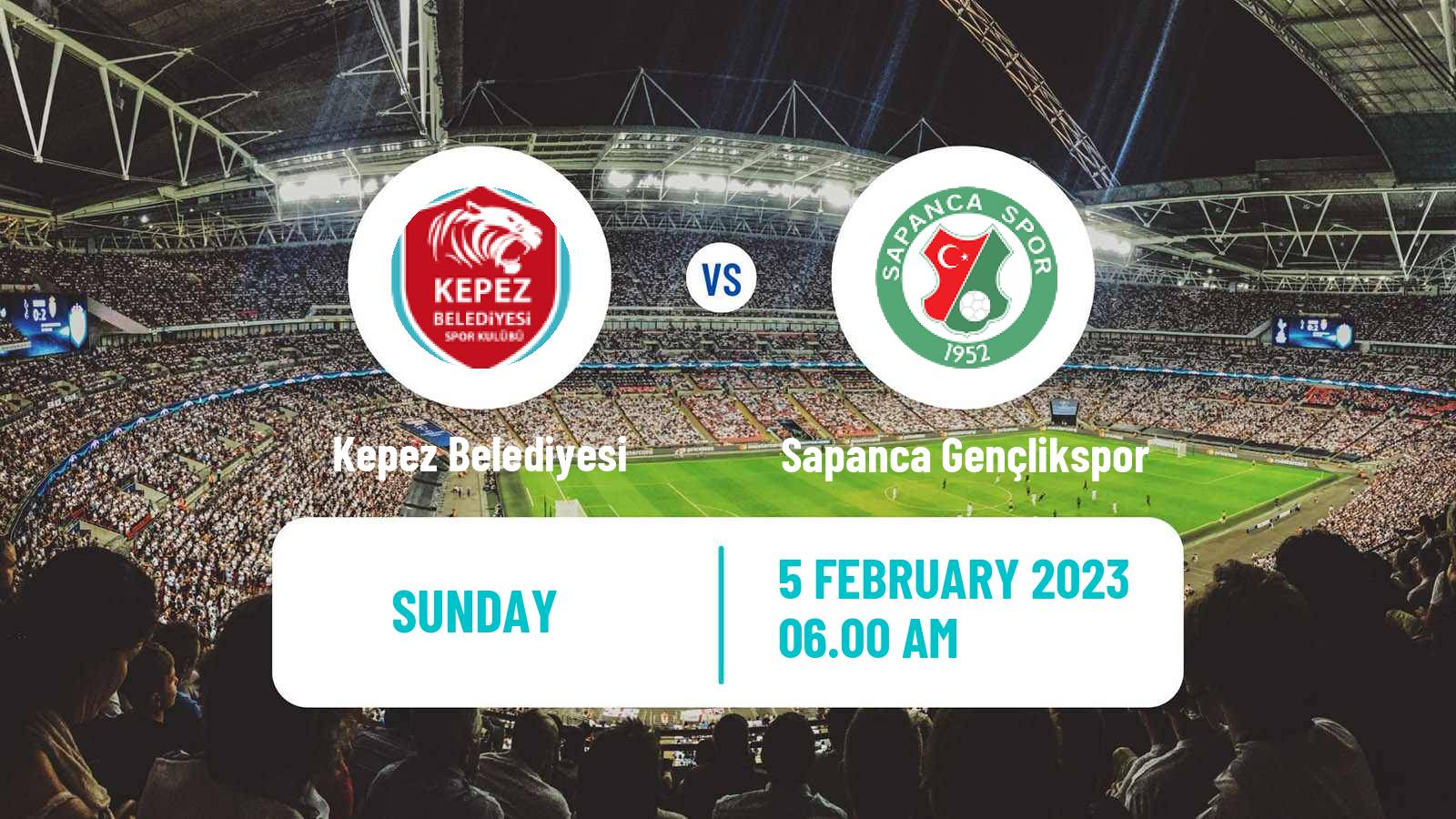 Soccer Turkish 3 Lig Group 3 Kepez Belediyesi - Sapanca Gençlikspor