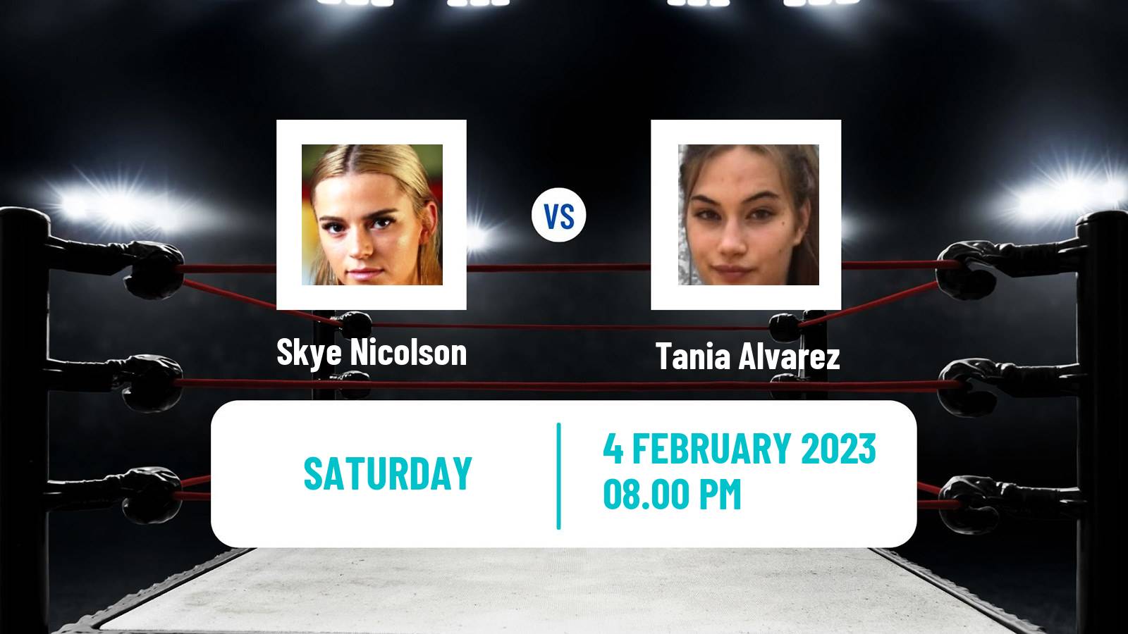 Boxing Boxing Skye Nicolson - Tania Alvarez