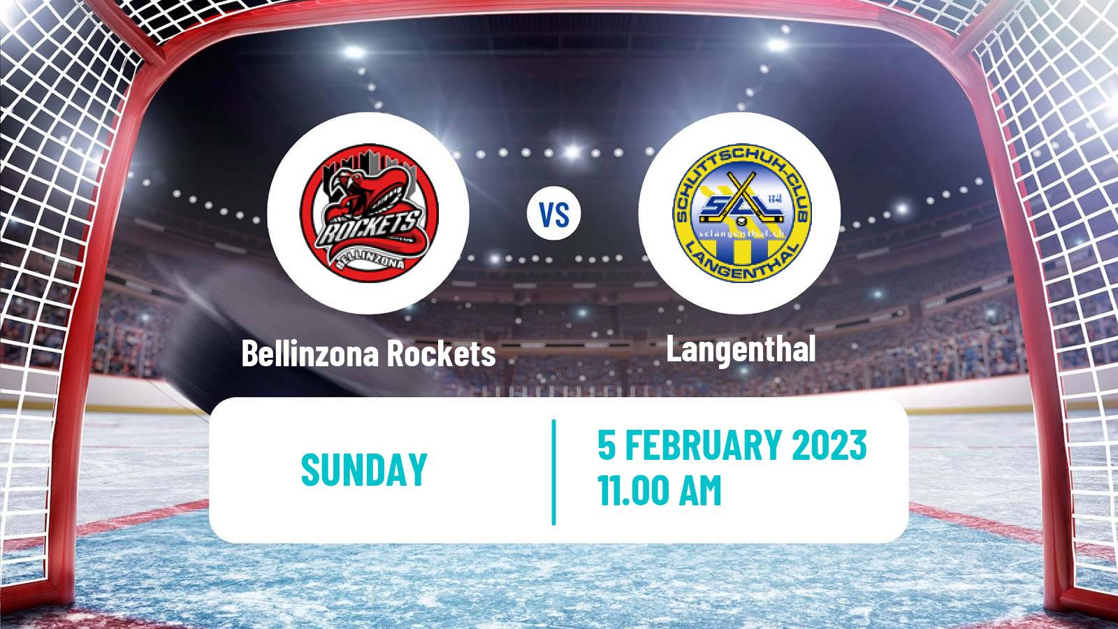 Hockey Swiss League Hockey Bellinzona Snakes - Langenthal