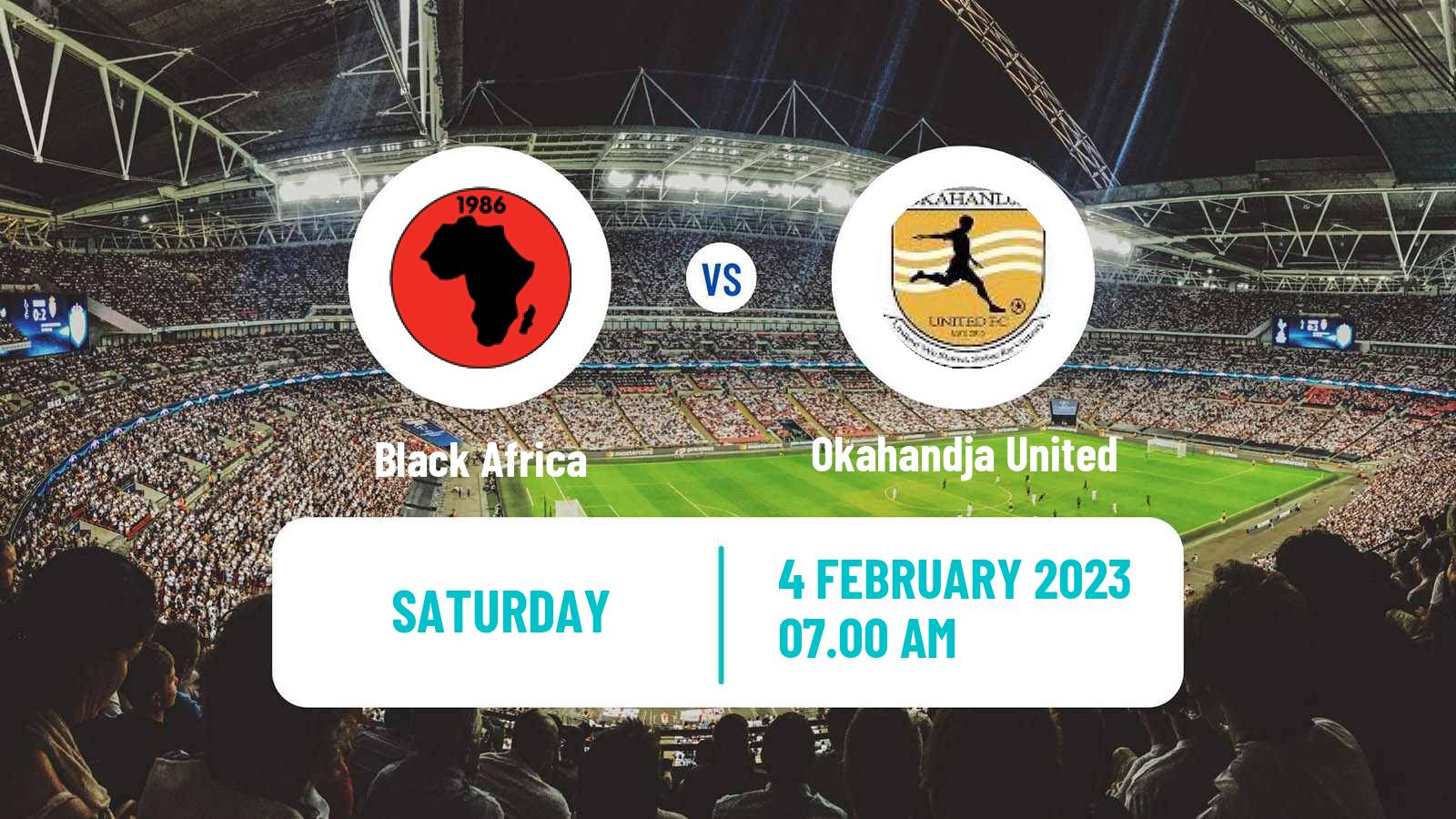 Soccer Namibia Premiership Black Africa - Okahandja United