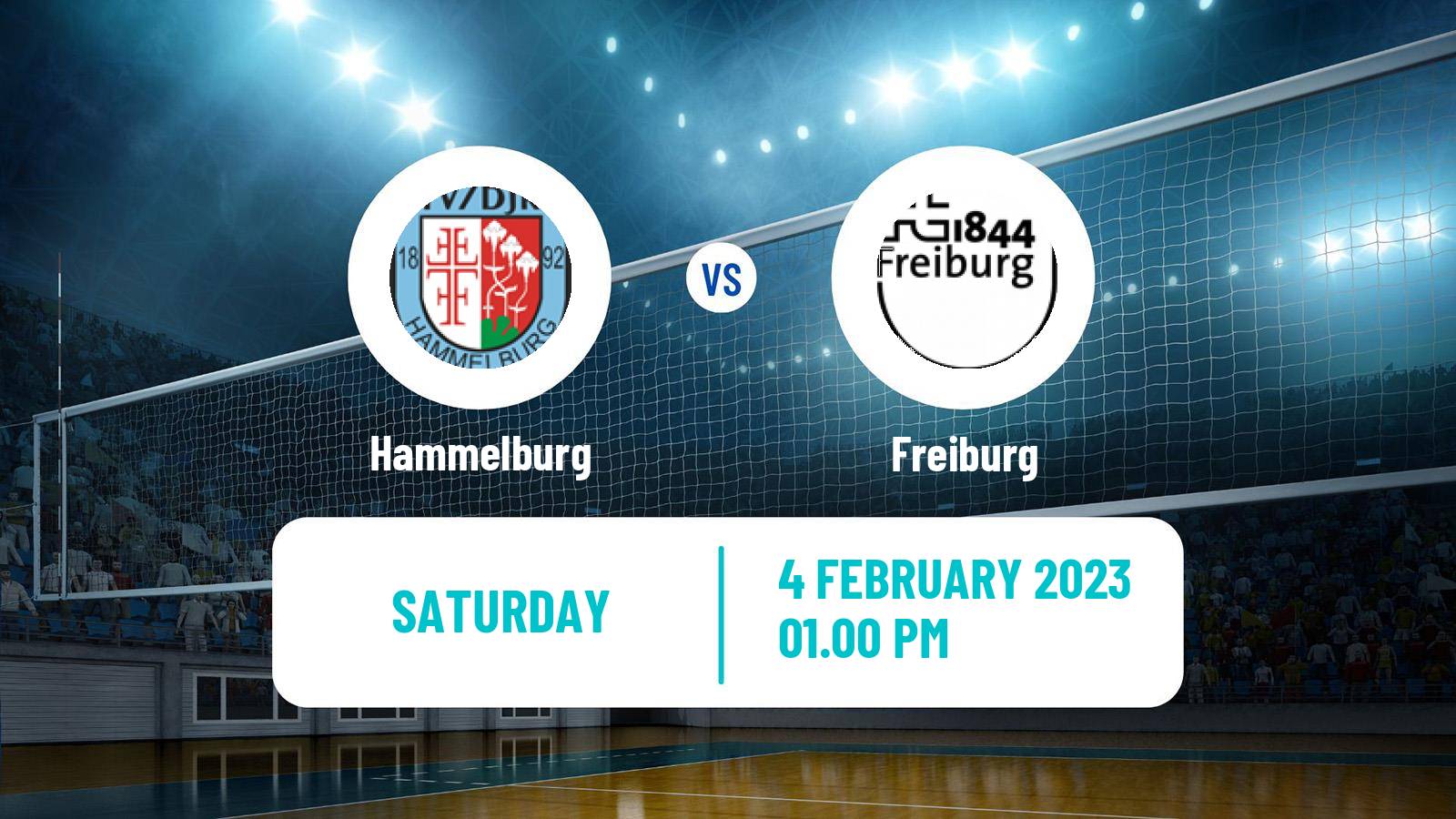 Volleyball German 2 Bundesliga South Volleyball Hammelburg - Freiburg