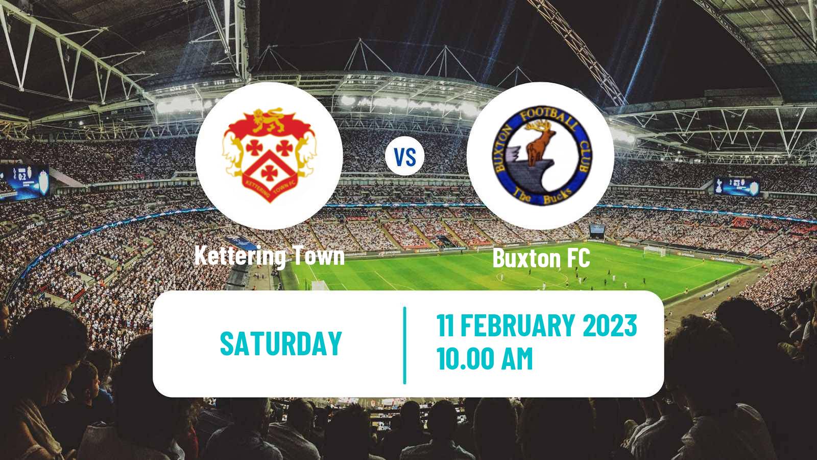 Soccer English National League North Kettering Town - Buxton