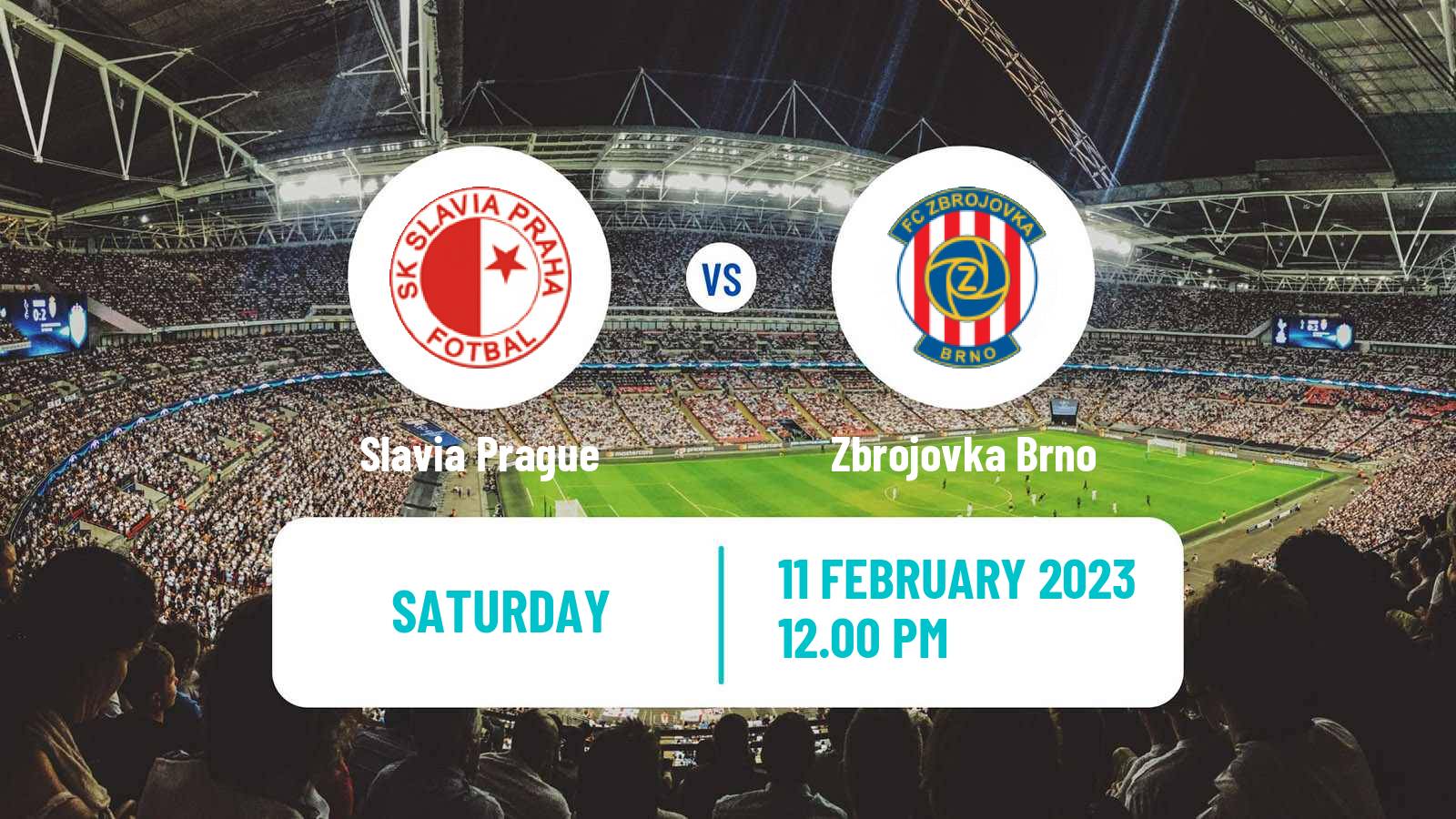 Soccer Czech 1 Liga Slavia Prague - Zbrojovka Brno