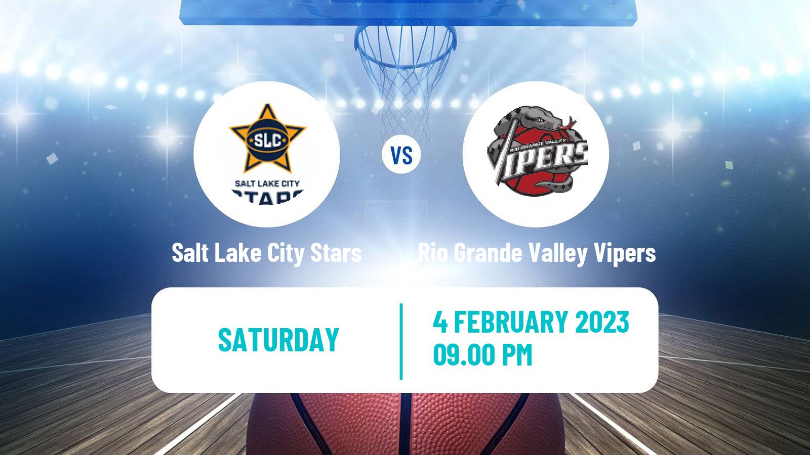 Basketball NBA G-League Salt Lake City Stars - Rio Grande Valley Vipers