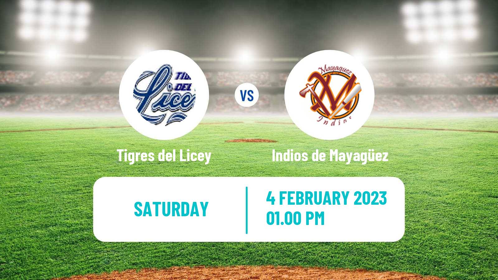 Baseball Baseball Caribbean Series Tigres del Licey - Indios de Mayagüez