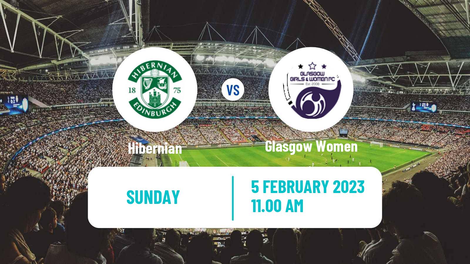 Soccer Scottish SWPL 1 Women Hibernian - Glasgow Women