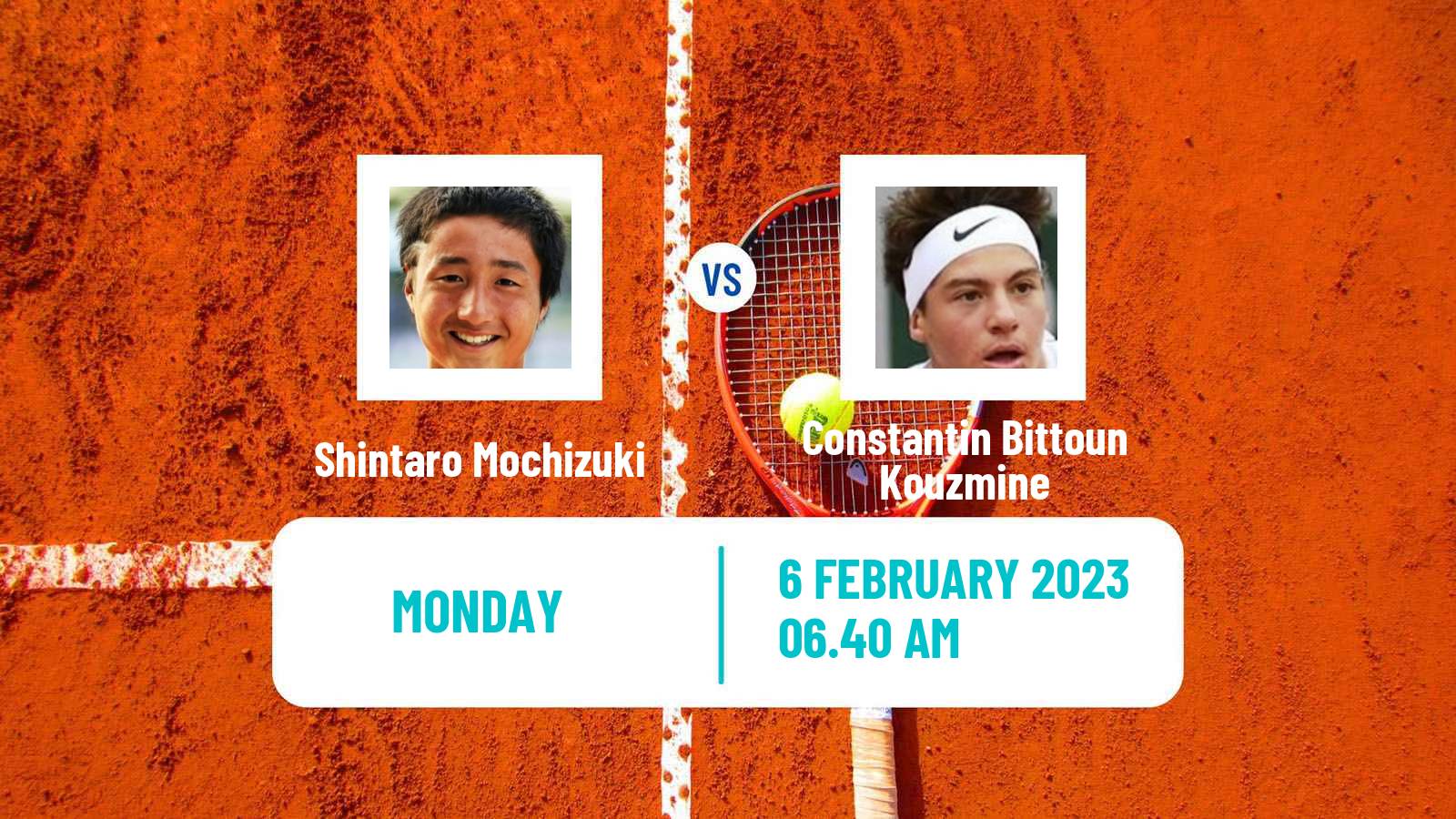 Tennis ATP Challenger Shintaro Mochizuki - Constantin Bittoun Kouzmine