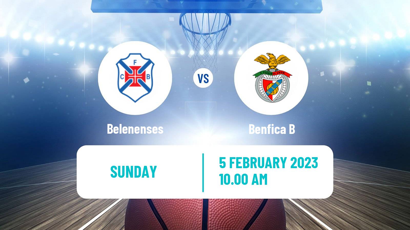 Basketball Portuguese Proliga Basketball Belenenses - Benfica B
