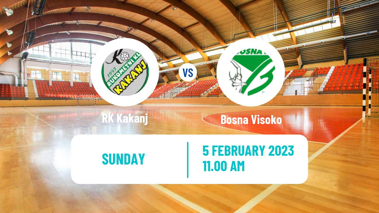 Handball Bosnian Premijer Liga Handball Kakanj - Bosna Visoko