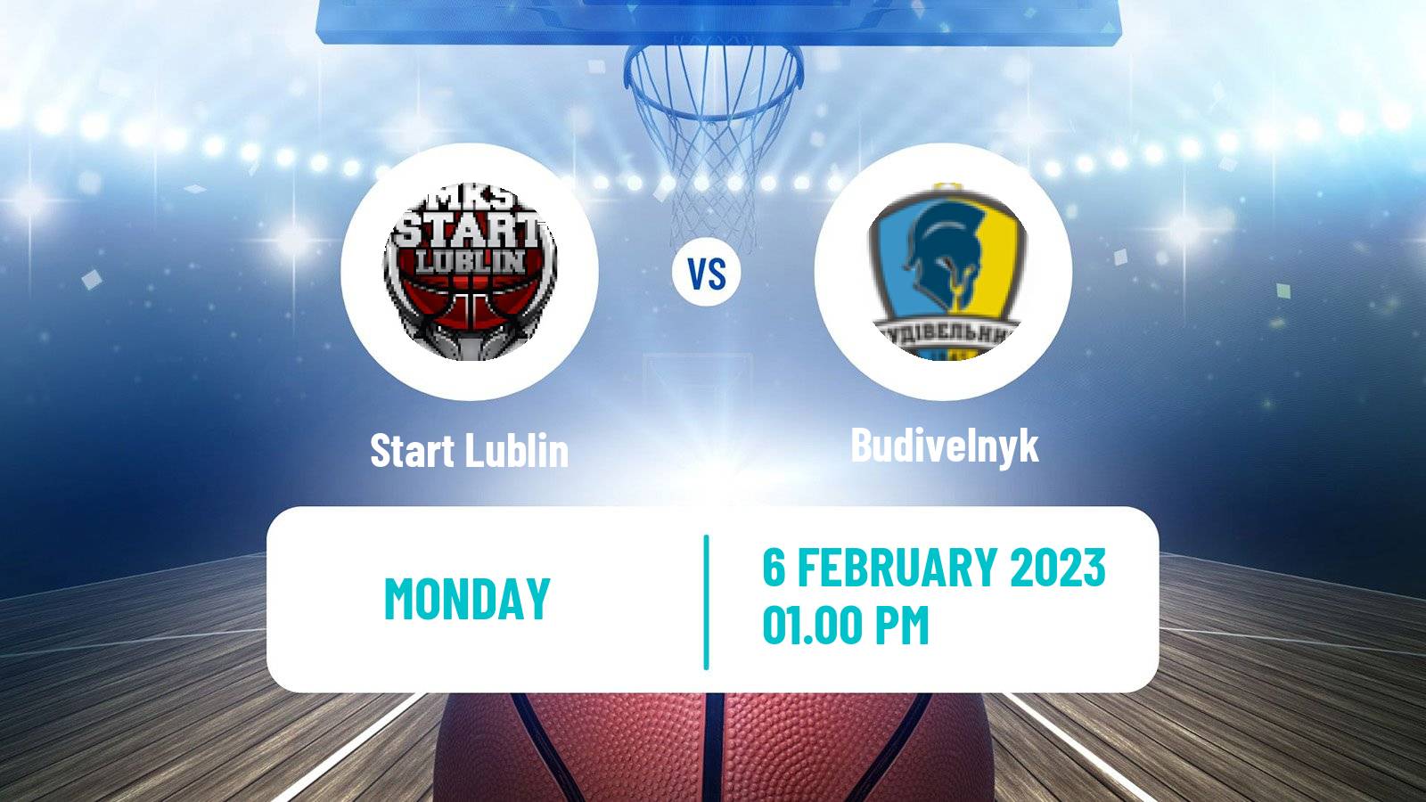 Basketball ENBL Start Lublin - Budivelnyk