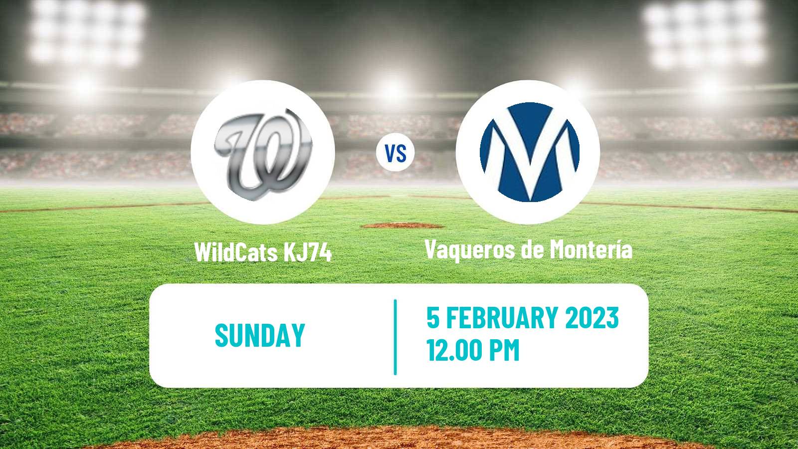 Baseball Baseball Caribbean Series WildCats KJ74 - Vaqueros de Montería