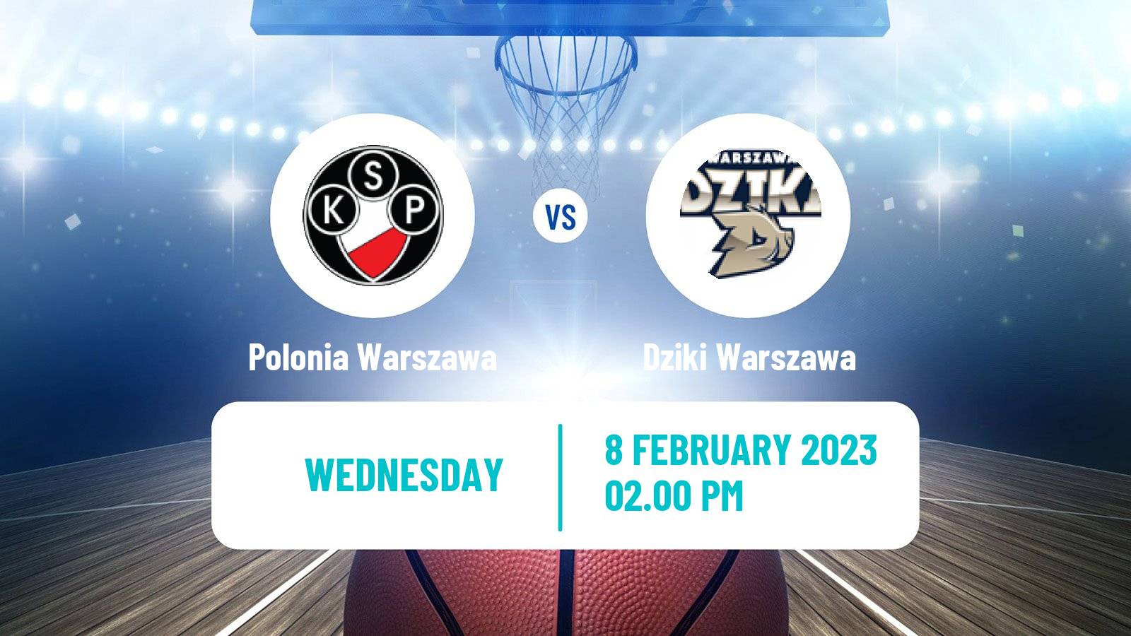 Basketball Polish 1 Liga Basketball Polonia Warszawa - Dziki Warszawa