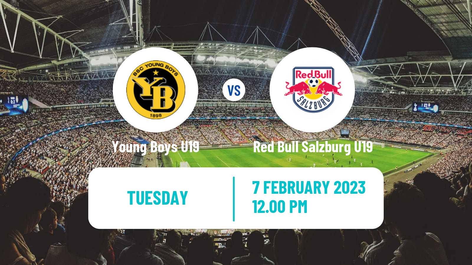 Soccer UEFA Youth League Young Boys U19 - Red Bull Salzburg U19