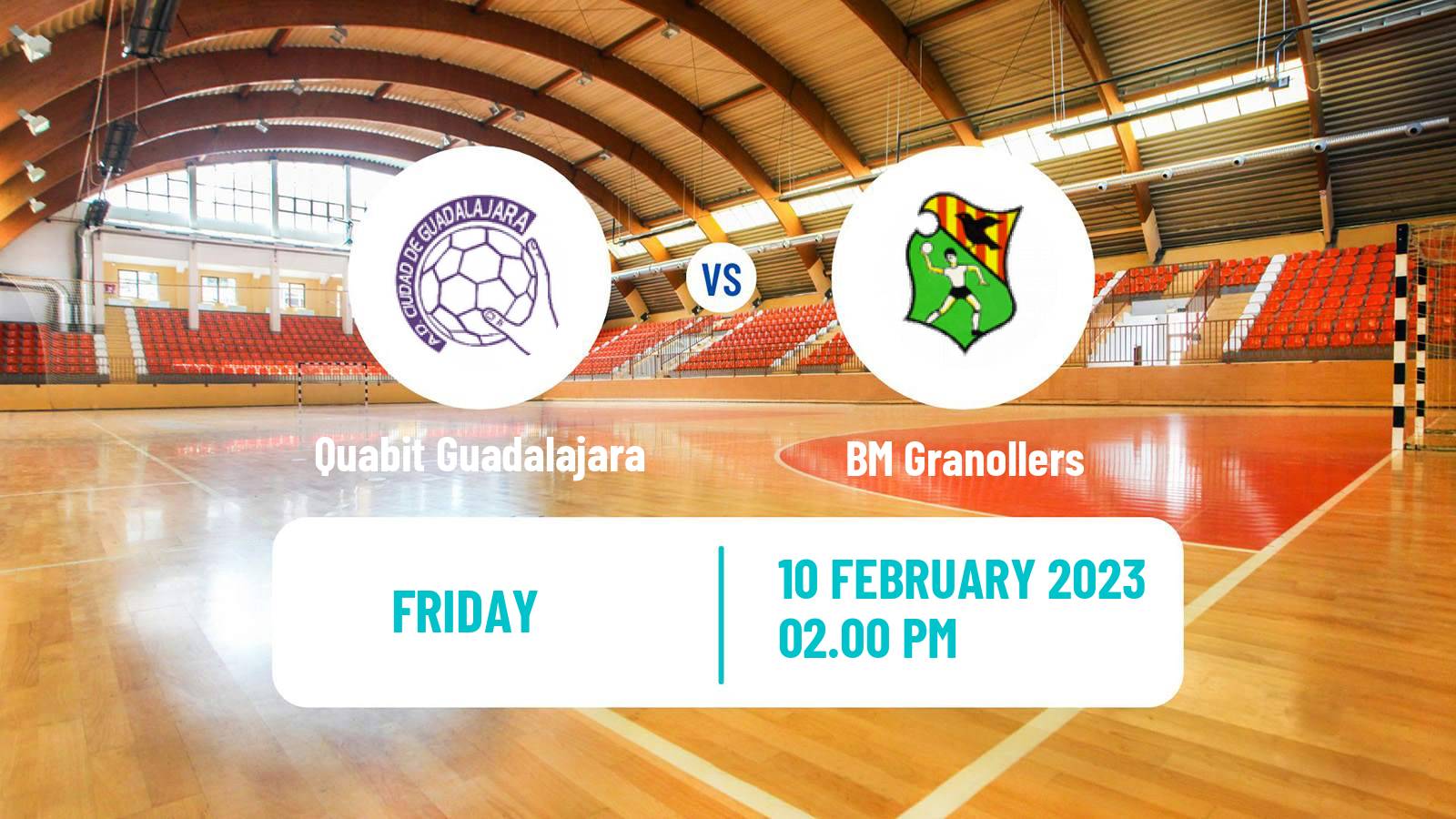 Handball Spanish Liga ASOBAL Quabit Guadalajara - BM Granollers