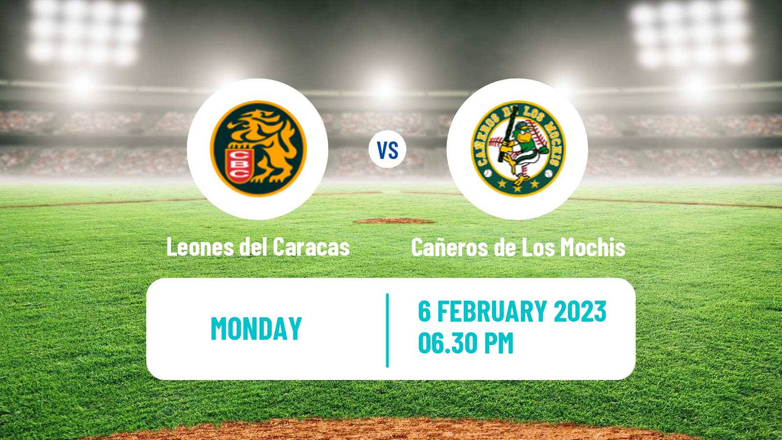 Baseball Baseball Caribbean Series Leones del Caracas - Cañeros de Los Mochis