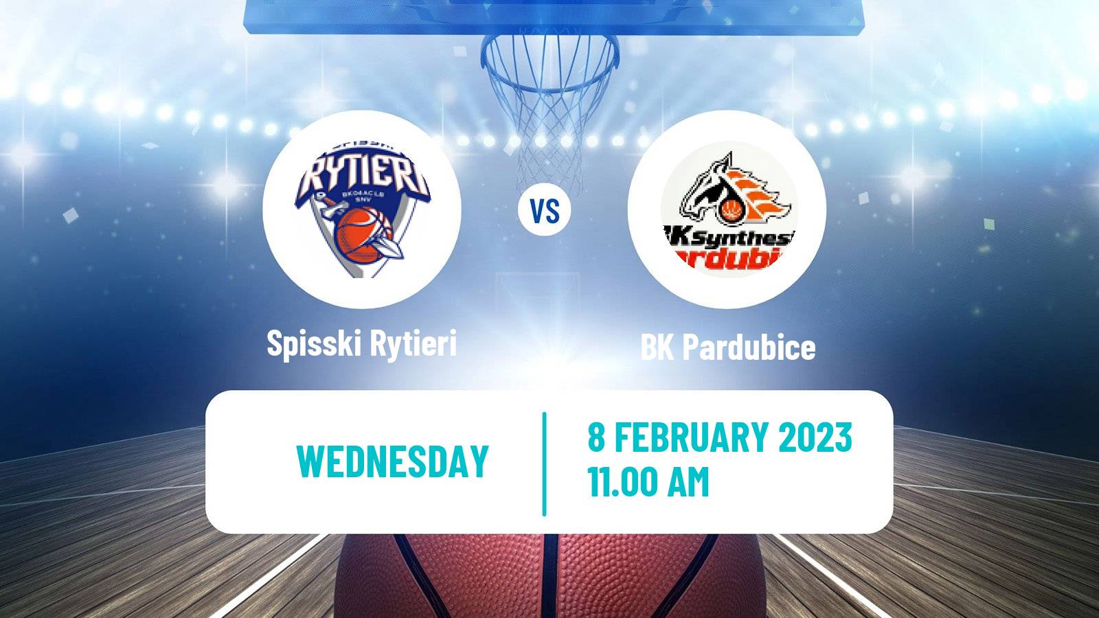 Basketball Alpe Adria Cup Spisski Rytieri - Pardubice