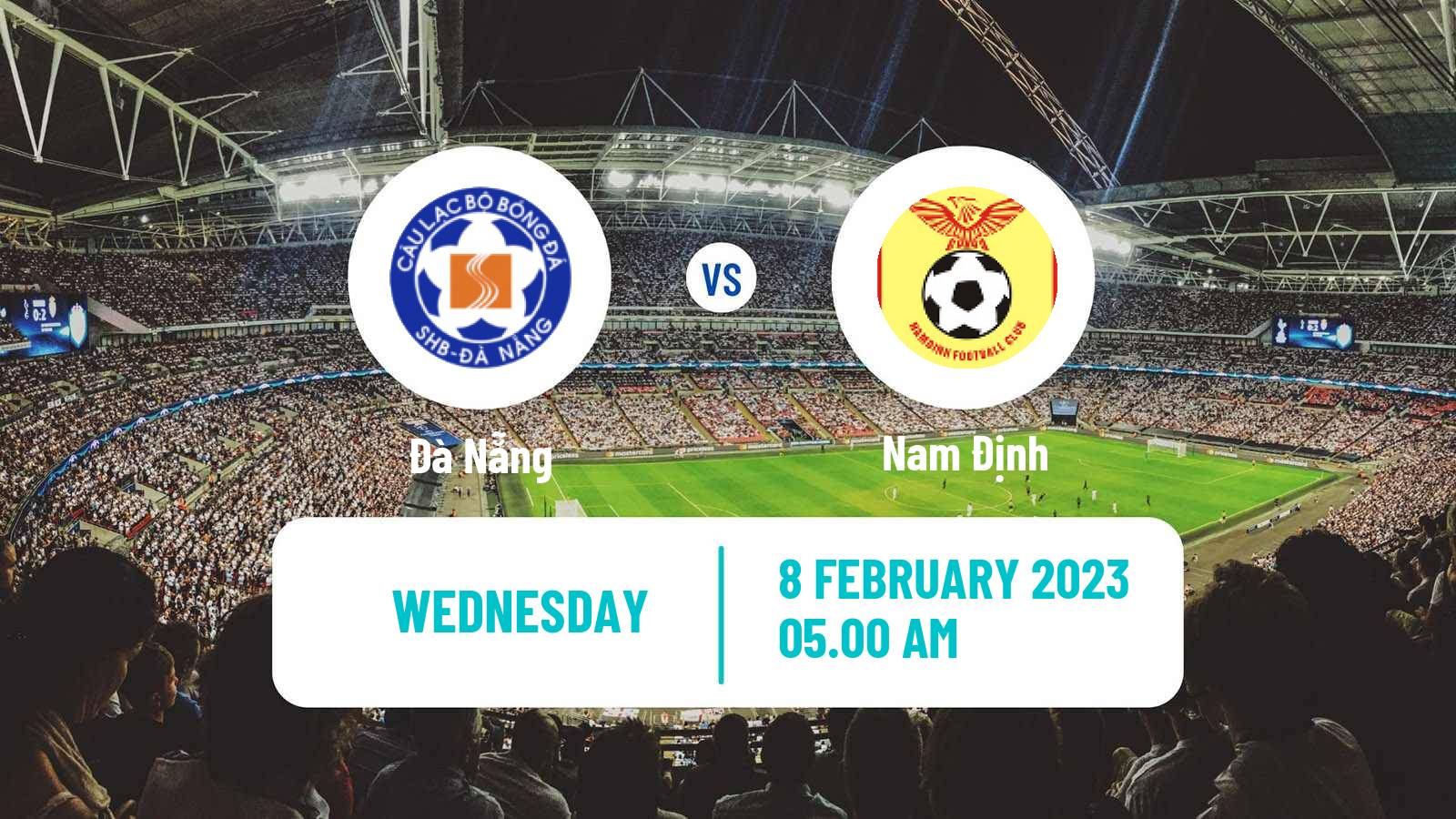 Soccer Vietnamese V League 1 Đà Nẵng - Nam Định