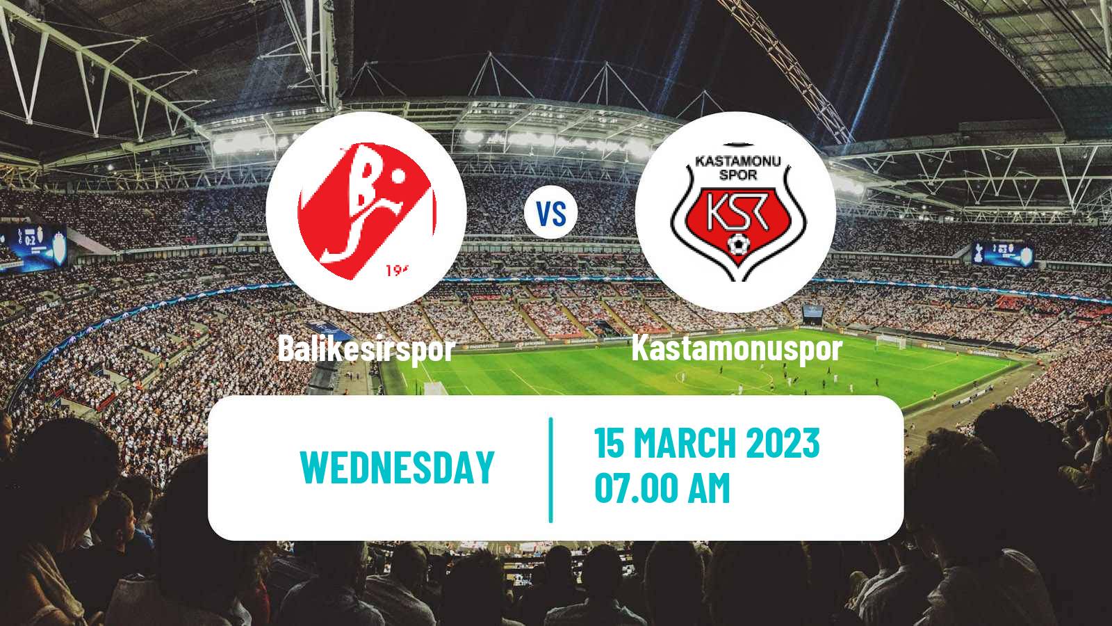 Soccer Turkish Second League Red Group Balikesirspor - Kastamonuspor