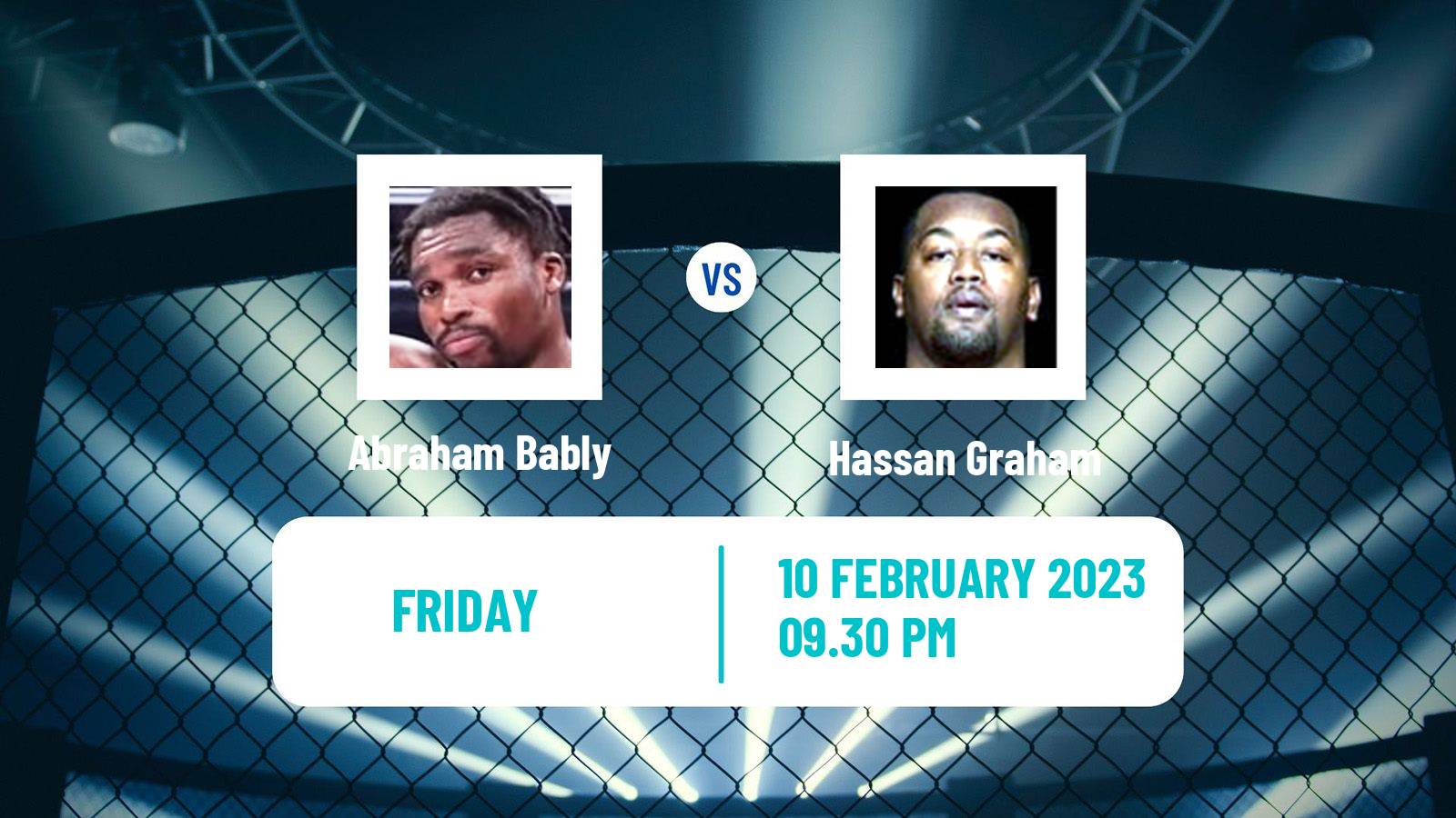 MMA MMA Abraham Bably - Hassan Graham