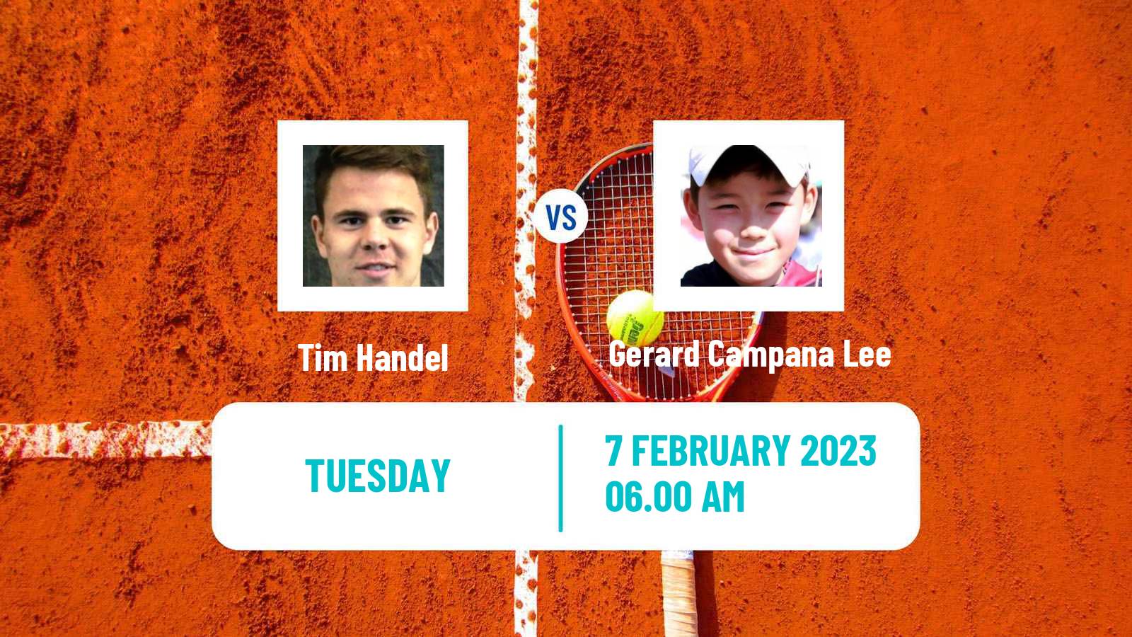 Tennis ITF Tournaments Tim Handel - Gerard Campana Lee