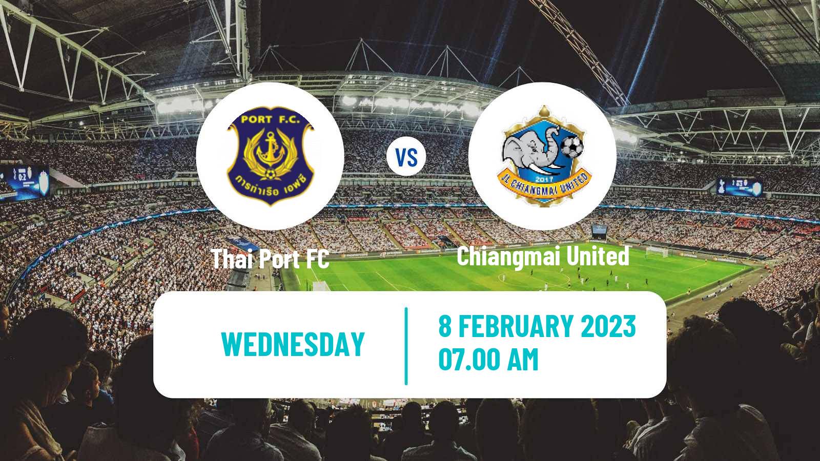 Soccer Thai FA Cup Thai Port - Chiangmai United