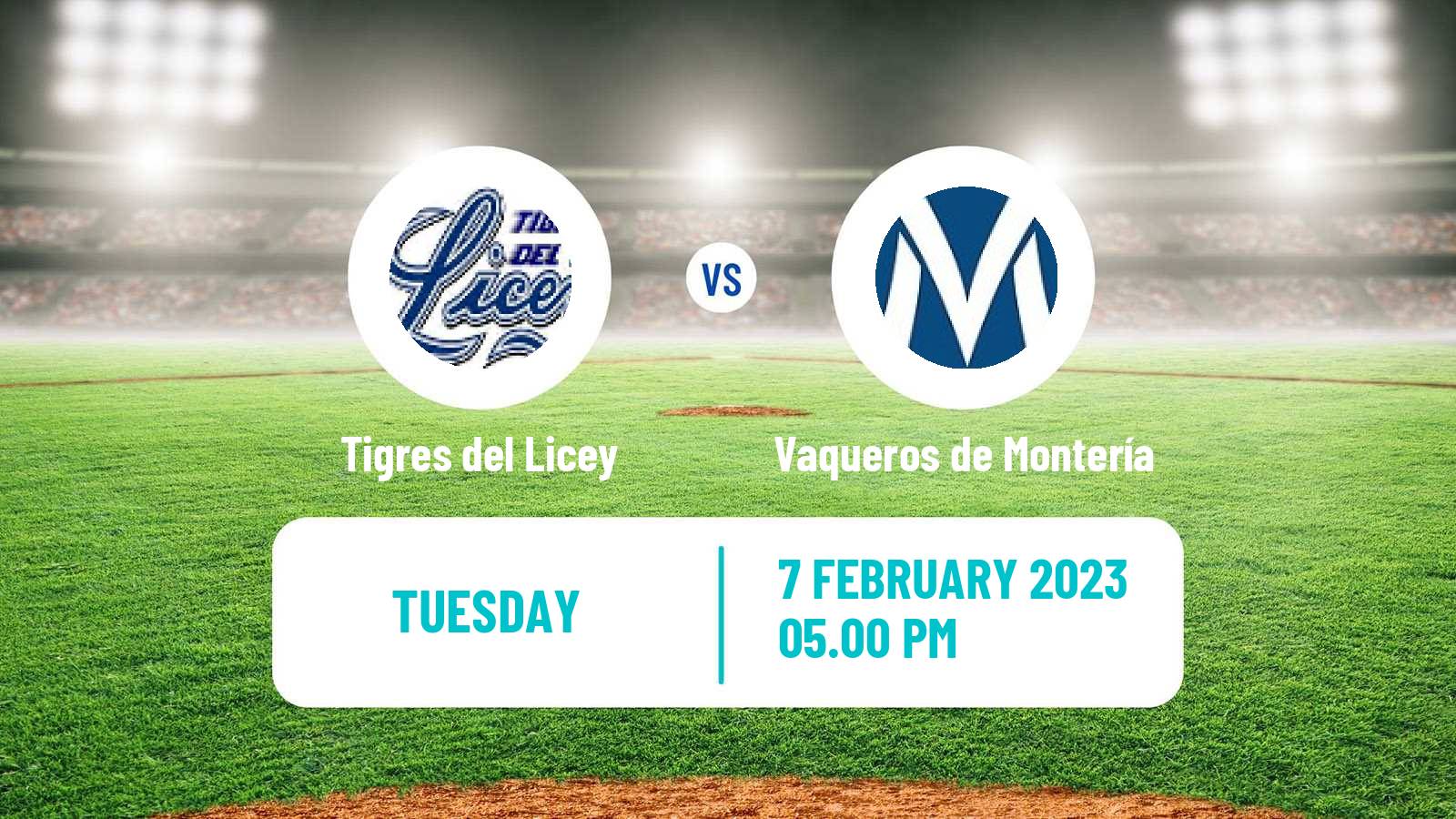 Baseball Baseball Caribbean Series Tigres del Licey - Vaqueros de Montería