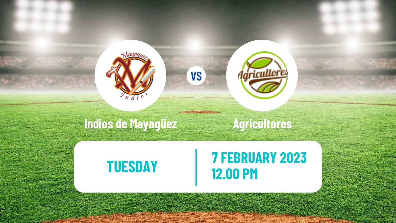 Baseball Baseball Caribbean Series Indios de Mayagüez - Agricultores