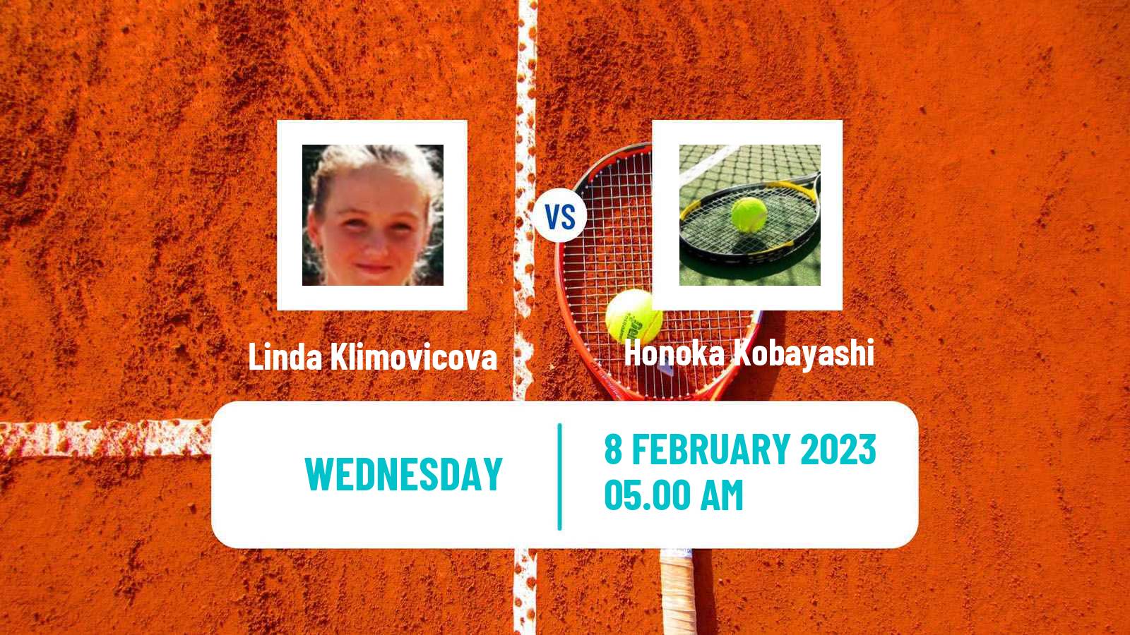 Tennis ITF Tournaments Linda Klimovicova - Honoka Kobayashi