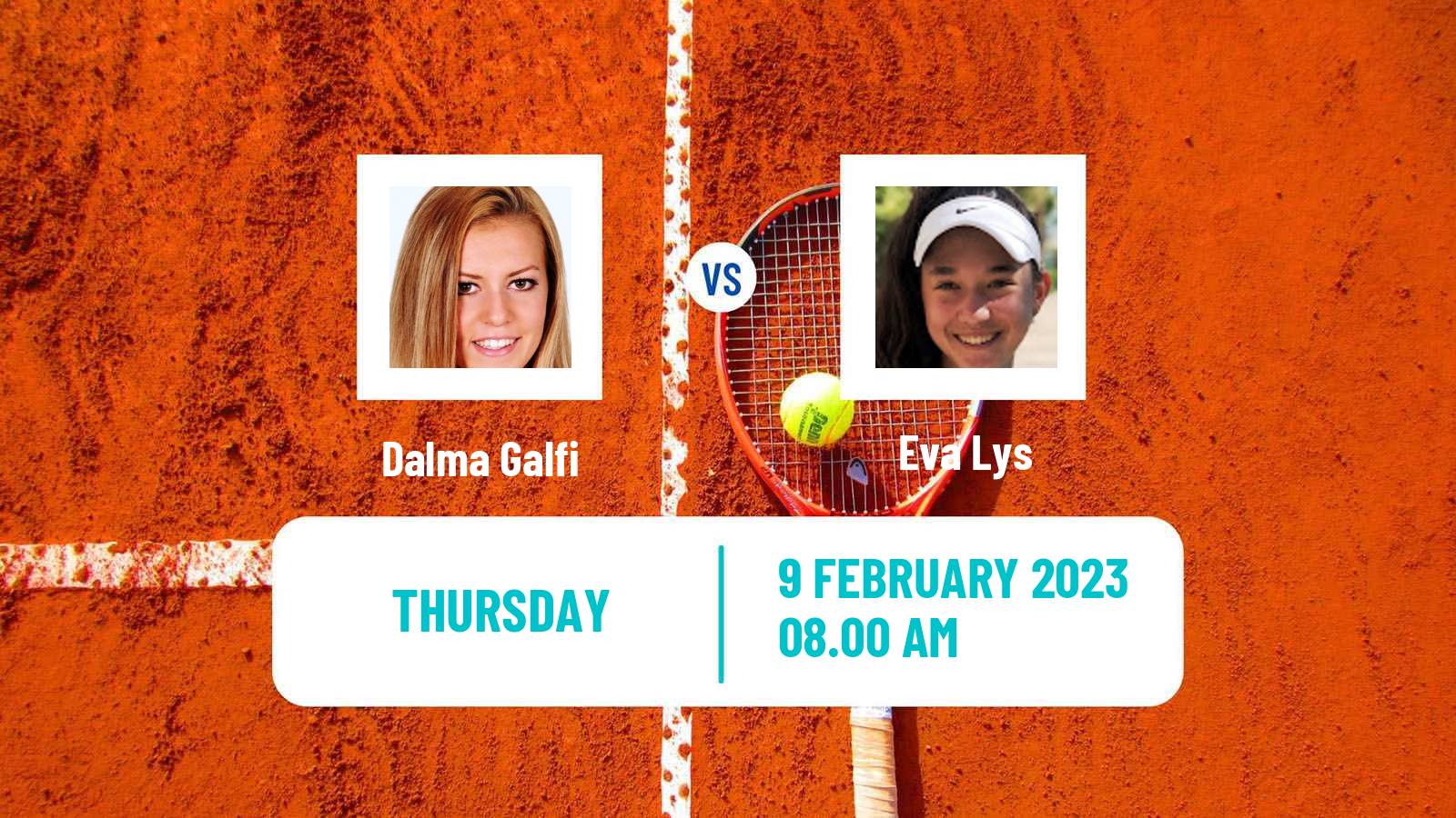 Tennis WTA Linz Dalma Galfi - Eva Lys