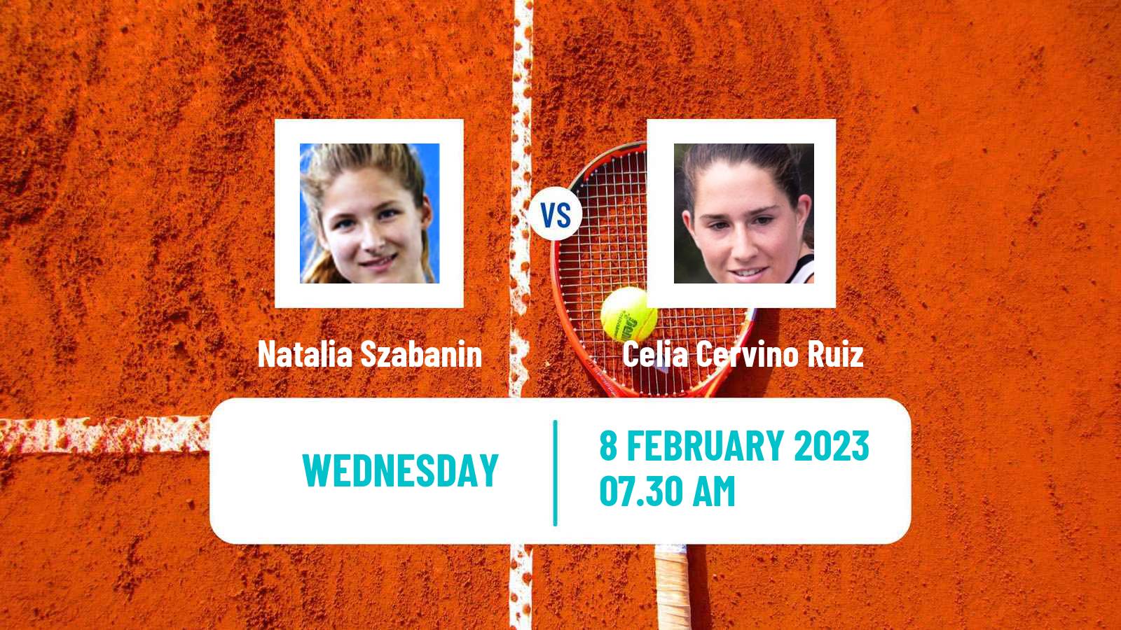 Tennis ITF Tournaments Natalia Szabanin - Celia Cervino Ruiz