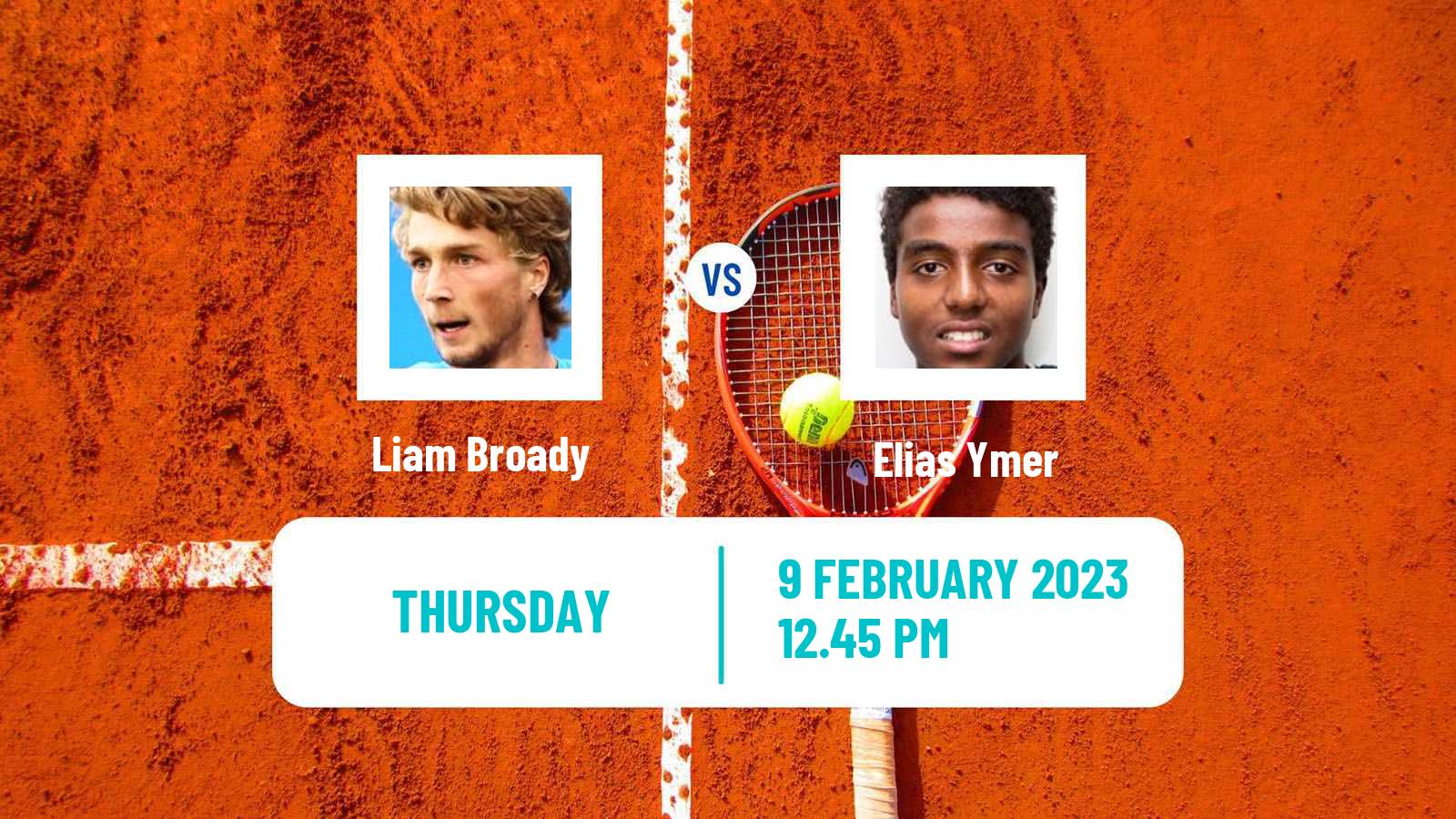 Tennis ATP Challenger Liam Broady - Elias Ymer