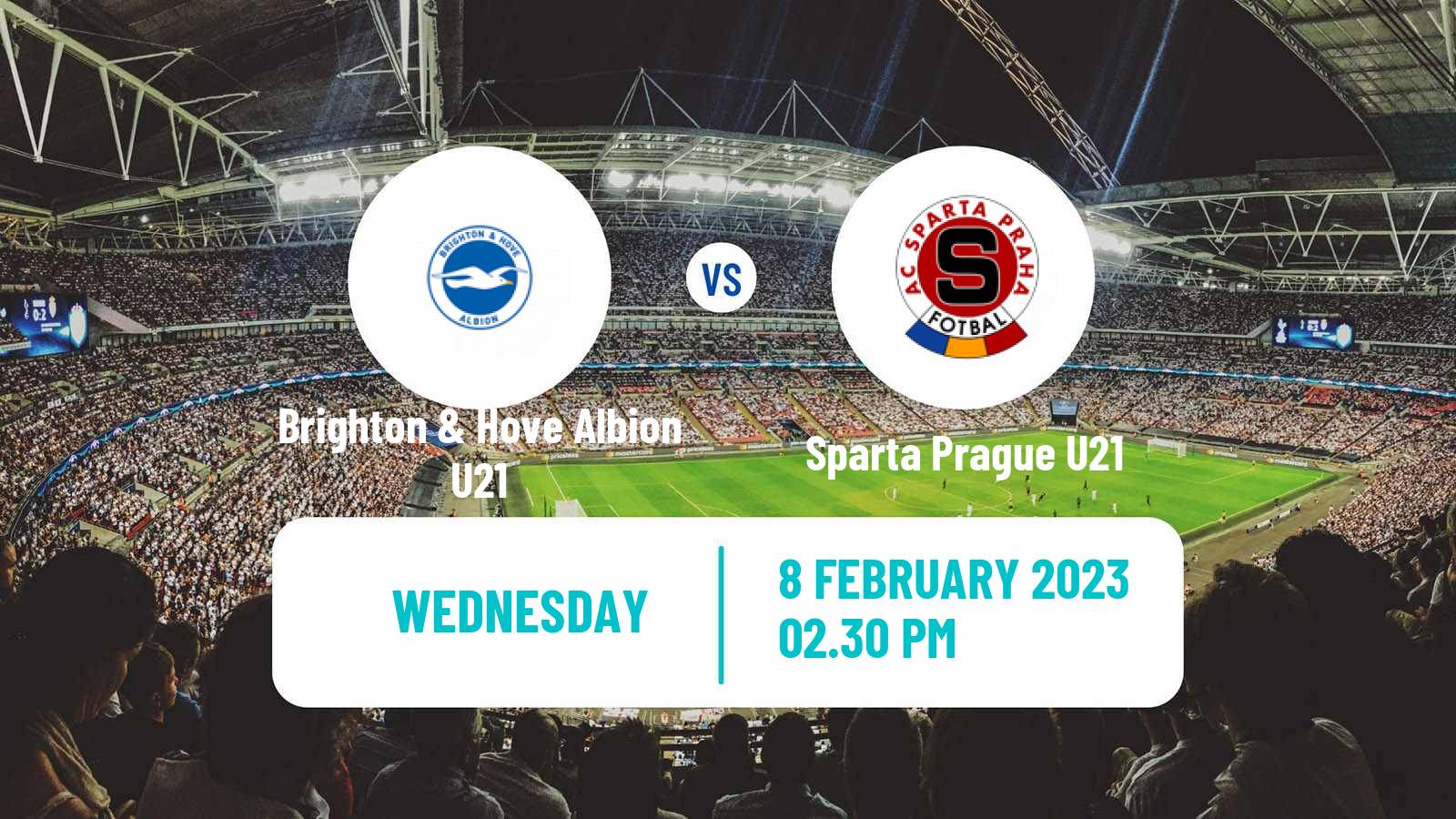 Soccer English Premier League International Cup Brighton & Hove Albion U21 - Sparta Prague U21