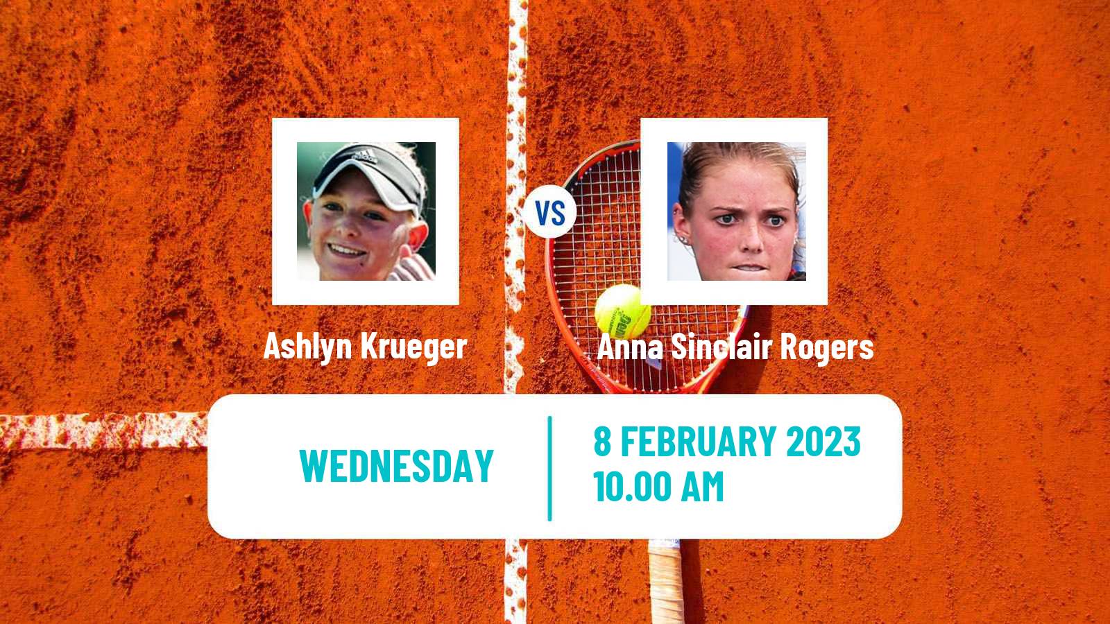 Tennis ITF Tournaments Ashlyn Krueger - Anna Sinclair Rogers