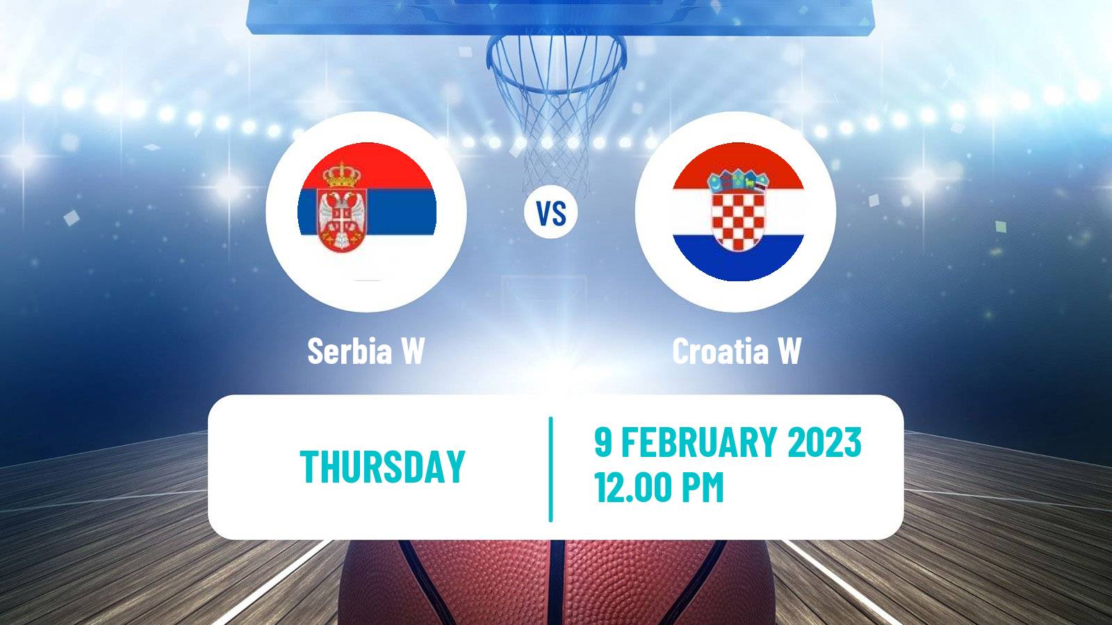 Basketball EuroBasket Women Serbia W - Croatia W