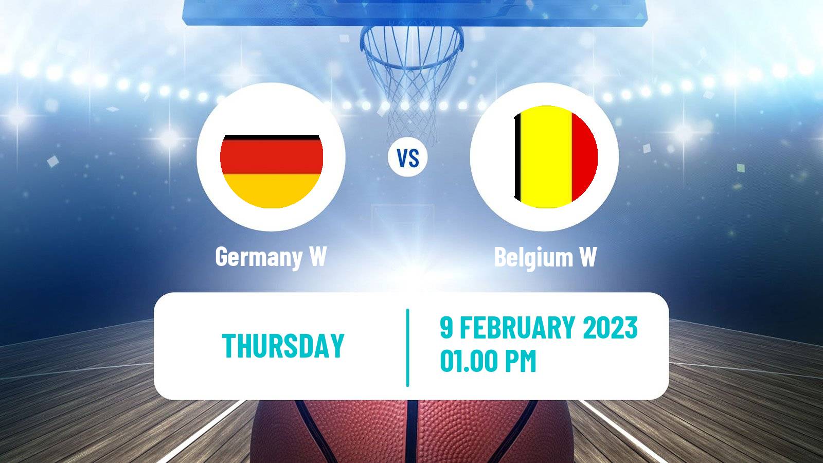 Basketball EuroBasket Women Germany W - Belgium W