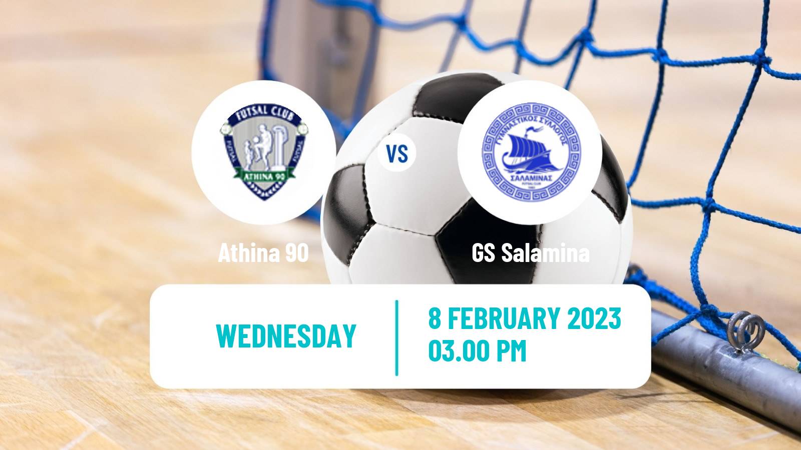 Futsal Greek Super League Futsal Athina 90 - Salamina