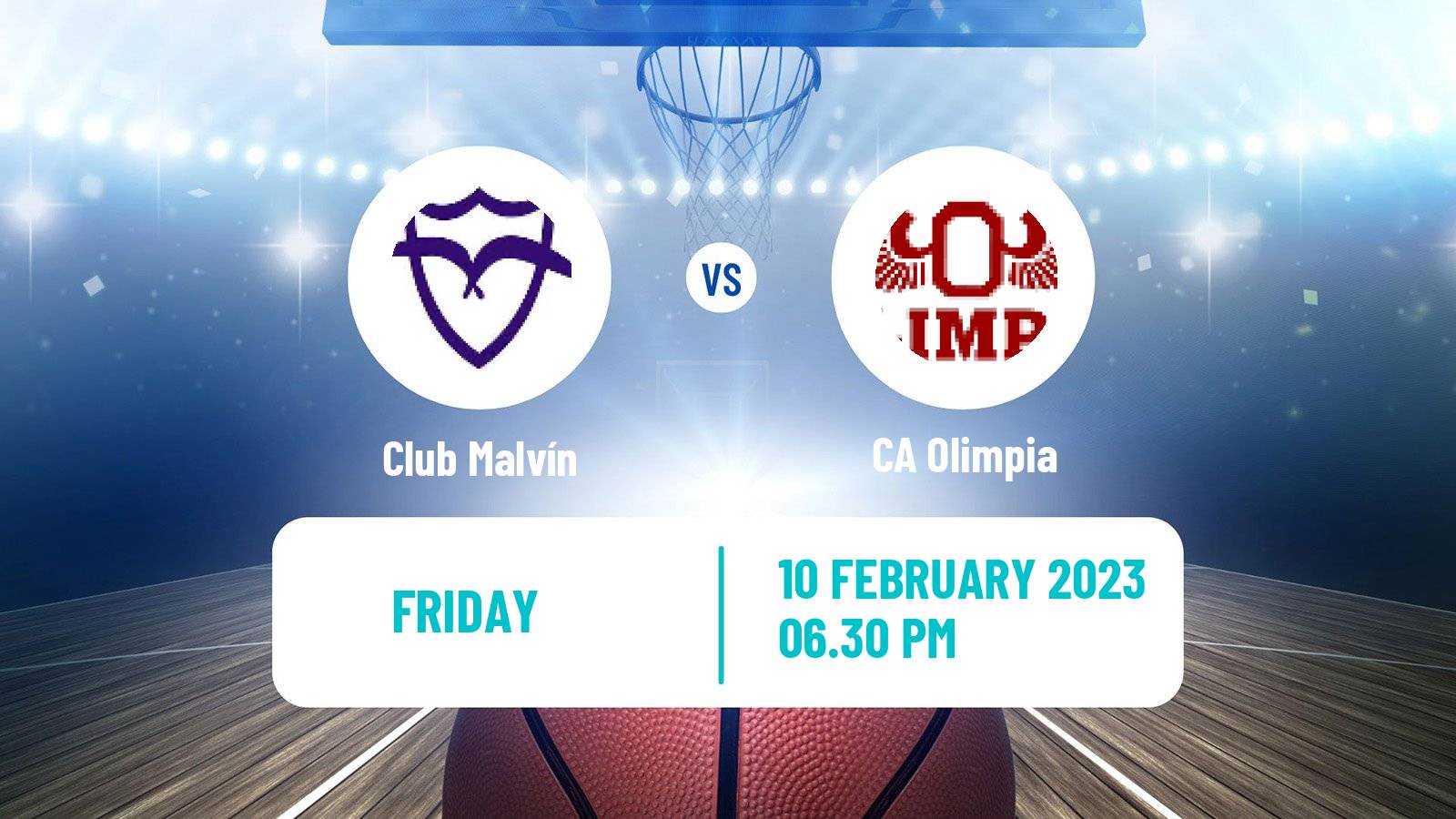 Basketball Uruguayan Liga Basketball Malvín - Olimpia