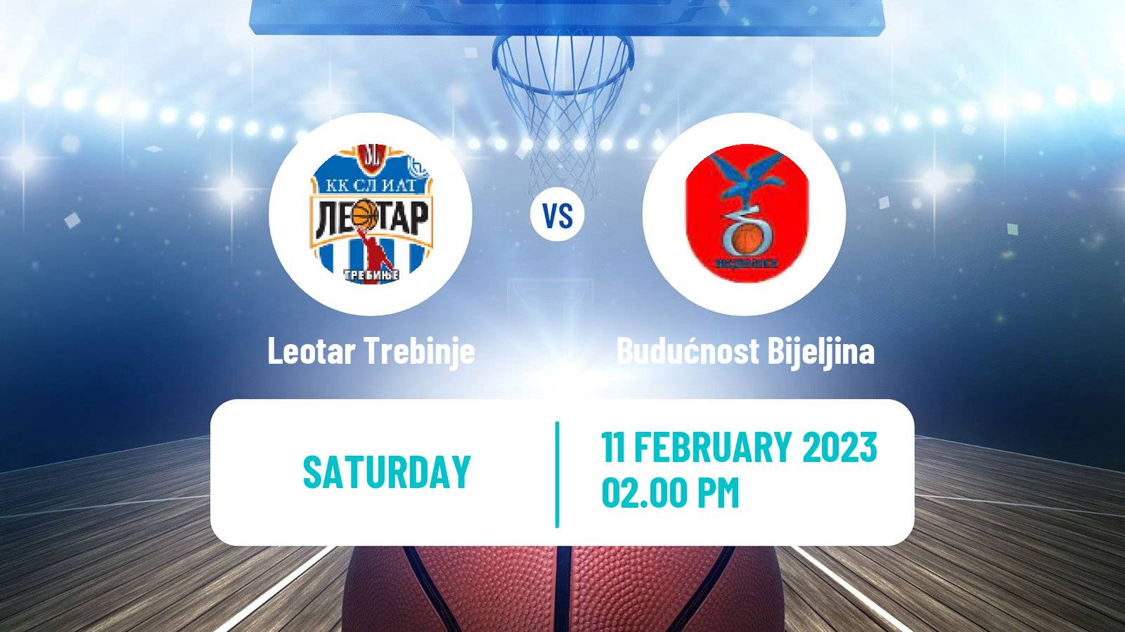 Basketball Bosnian Prvenstvo Basketball Leotar Trebinje - Budućnost Bijeljina