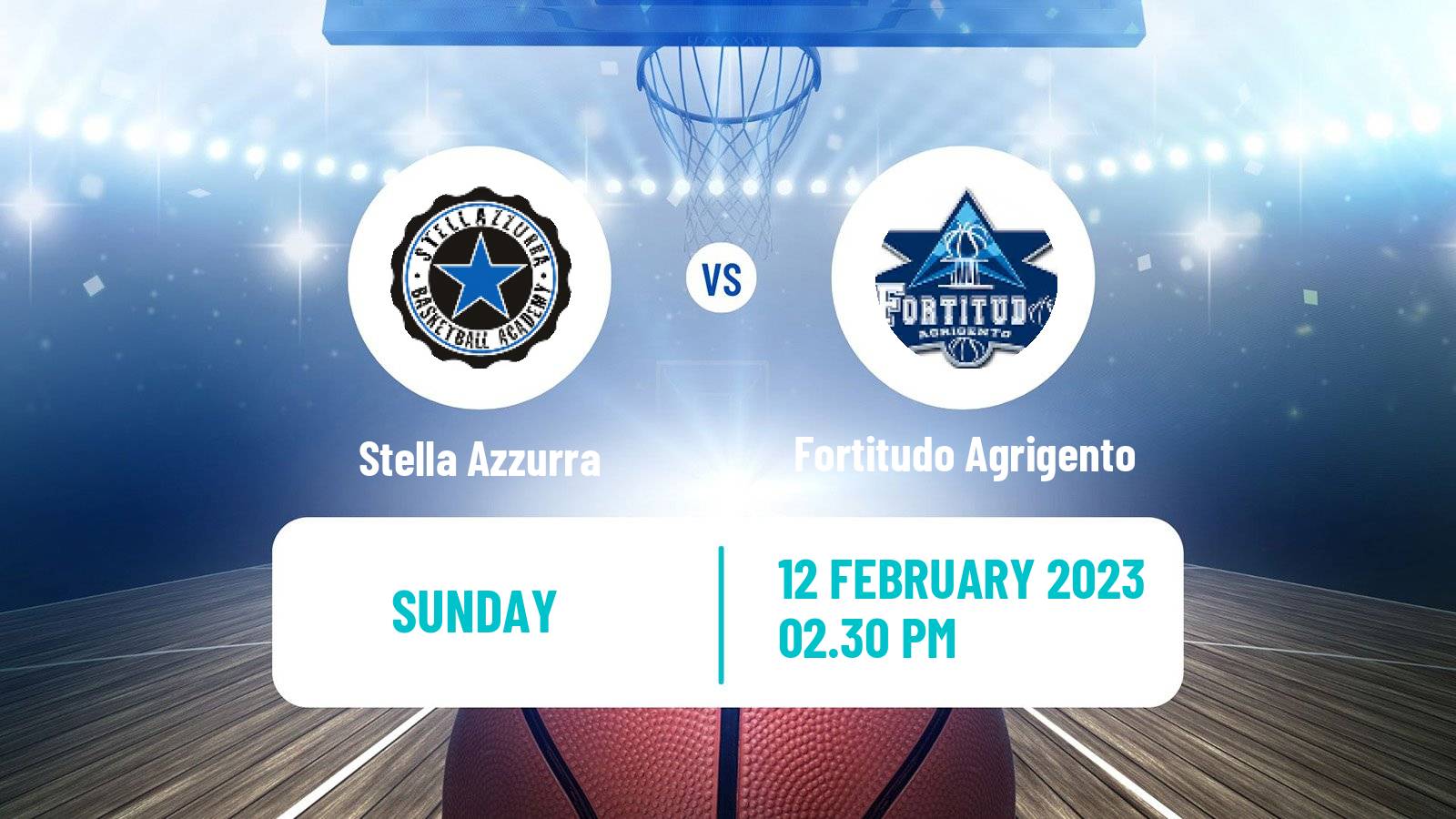 Basketball Italian Serie A2 Basketball Stella Azzurra - Fortitudo Agrigento
