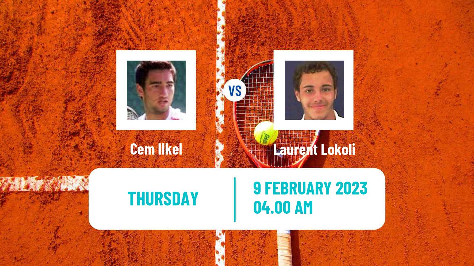 Tennis ATP Challenger Cem Ilkel - Laurent Lokoli
