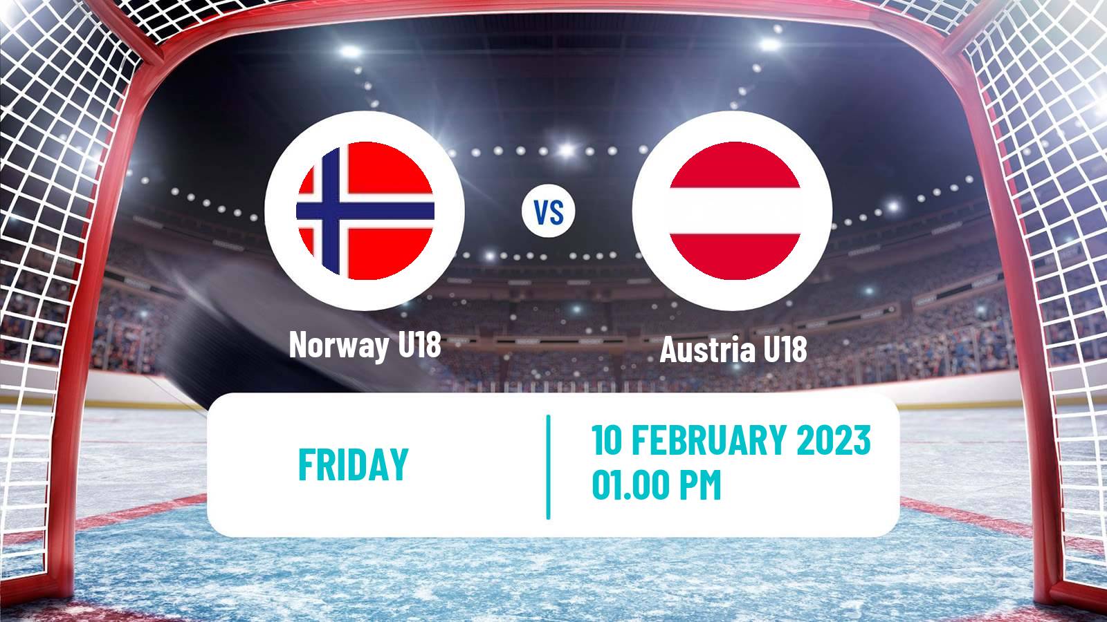 Hockey Friendly International Ice Hockey Norway U18 - Austria U18