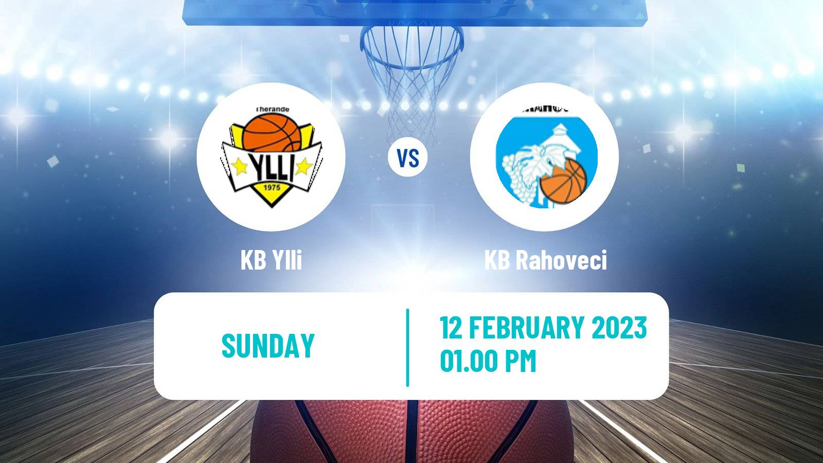 Basketball Kosovo Superliga Basketball Ylli - Rahoveci