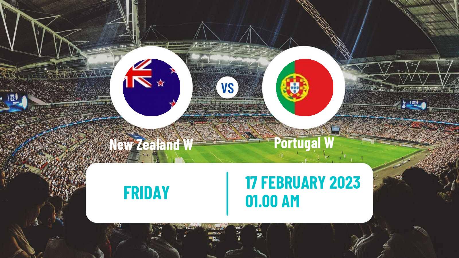 Soccer Friendly International Women New Zealand W - Portugal W