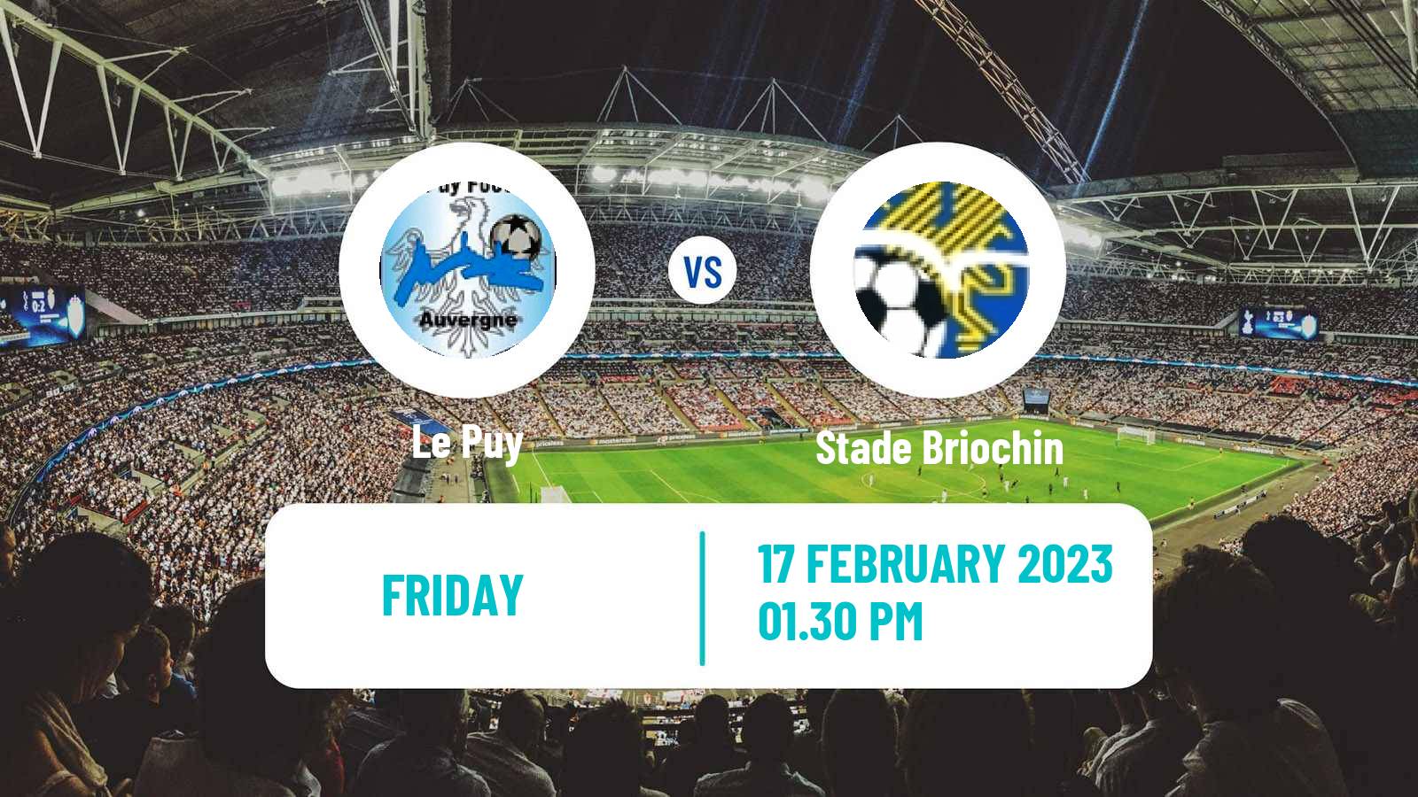 Soccer French National League Le Puy - Stade Briochin